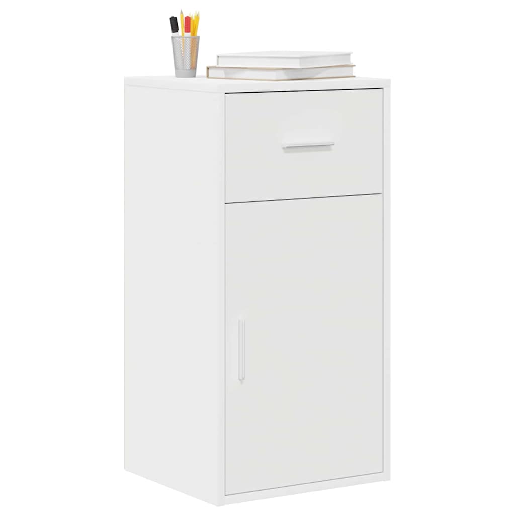 Dressoir met lade Wit 38 x 34 x 75 cm is nu te koop bij PeponiXL, paradijselijk wonen!