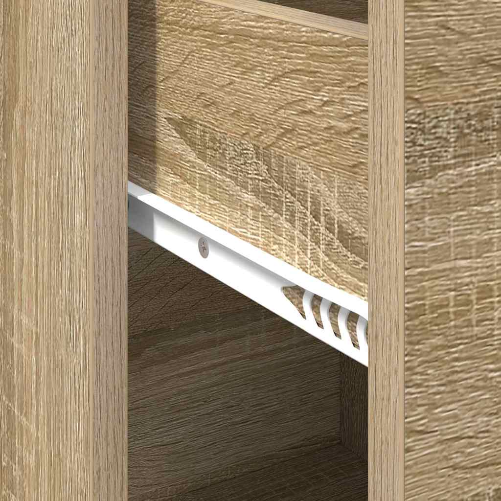 Dressoir met lade Sonoma Eiken 38 x 34 x 75 cm is nu te koop bij PeponiXL, paradijselijk wonen!