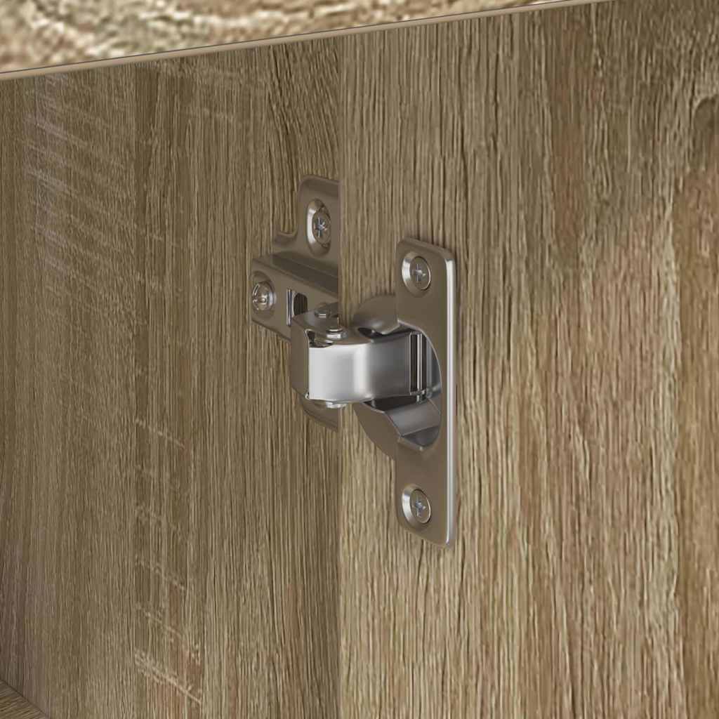 Dressoir met lade Sonoma Eiken 38 x 34 x 75 cm is nu te koop bij PeponiXL, paradijselijk wonen!