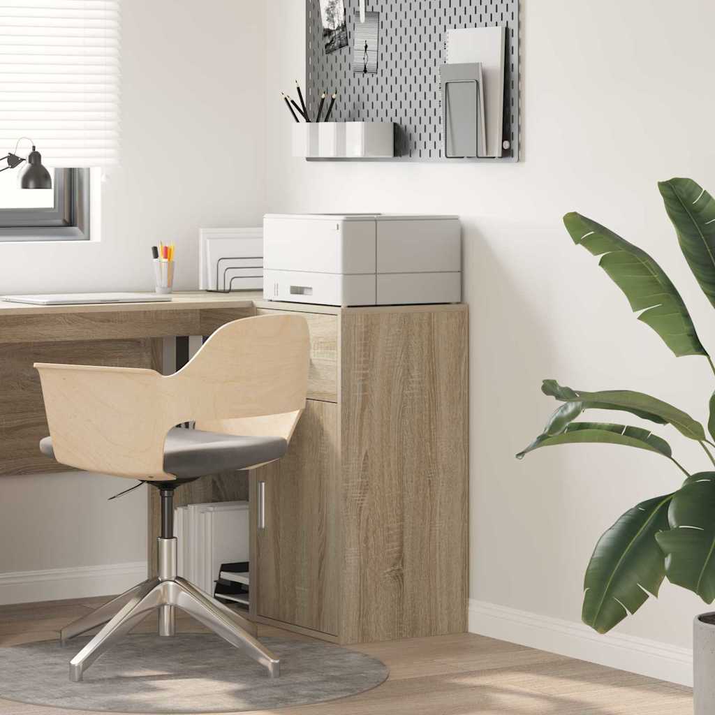 Dressoir met lade Sonoma Eiken 38 x 34 x 75 cm is nu te koop bij PeponiXL, paradijselijk wonen!