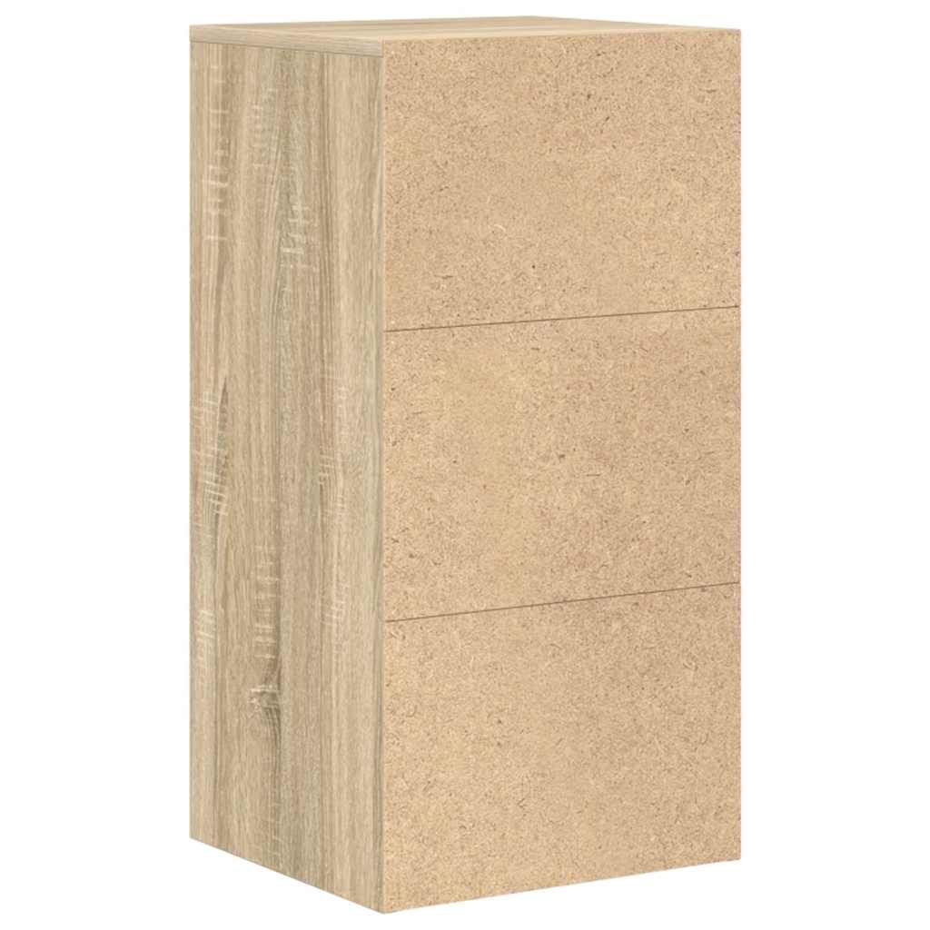 Dressoir met lade Sonoma Eiken 38 x 34 x 75 cm is nu te koop bij PeponiXL, paradijselijk wonen!
