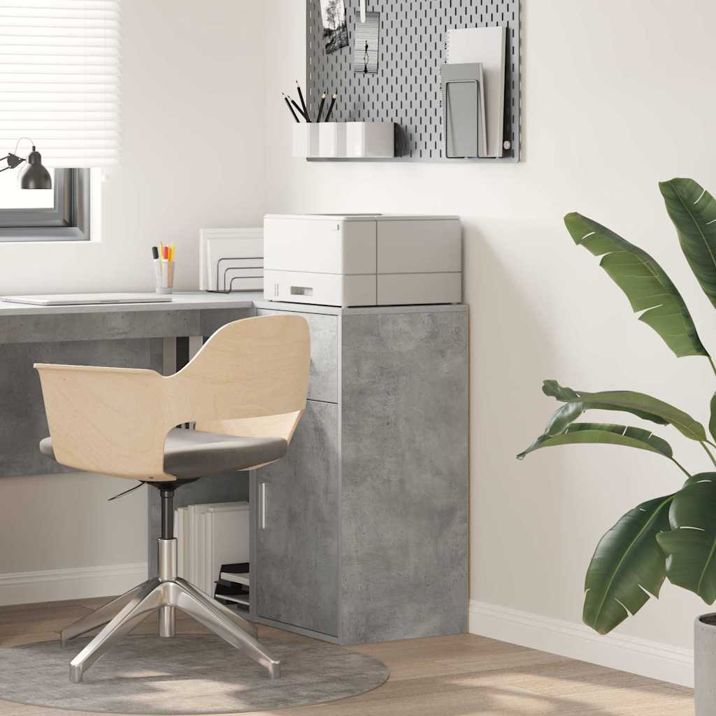 Dressoir met lade Beton Grijs 38 x 34 x 75 cm is nu te koop bij PeponiXL, paradijselijk wonen!