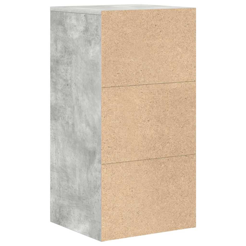Dressoir met lade Beton Grijs 38 x 34 x 75 cm is nu te koop bij PeponiXL, paradijselijk wonen!
