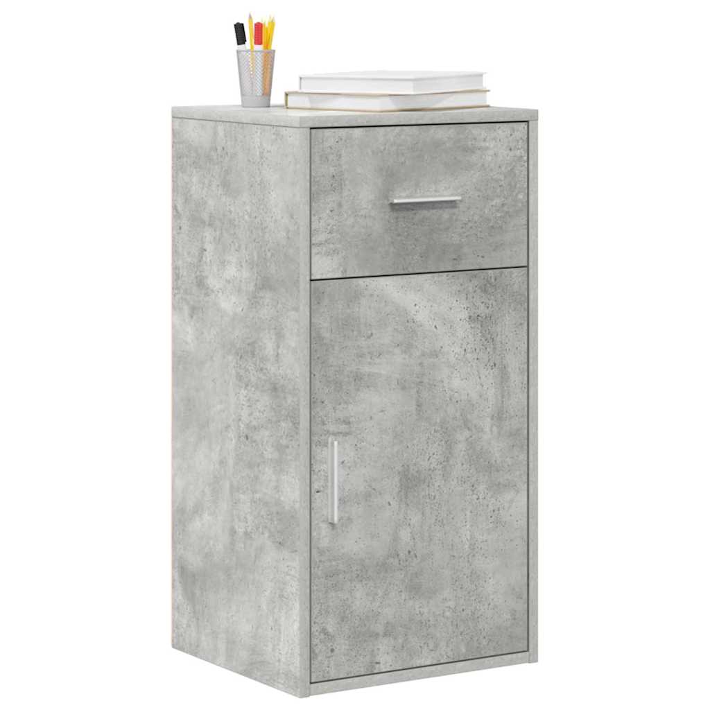 Dressoir met lade Beton Grijs 38 x 34 x 75 cm is nu te koop bij PeponiXL, paradijselijk wonen!