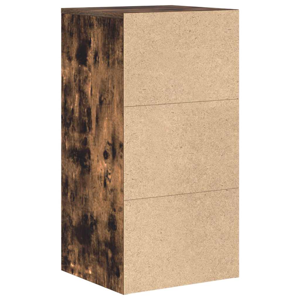 Dressoir met lade Gerookt eiken 38 x 34 x 75 cm is nu te koop bij PeponiXL, paradijselijk wonen!
