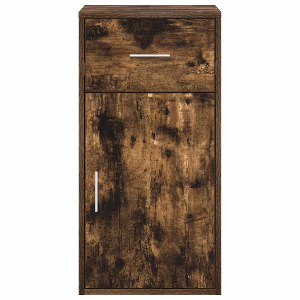 Dressoir met lade Gerookt eiken 38 x 34 x 75 cm is nu te koop bij PeponiXL, paradijselijk wonen!