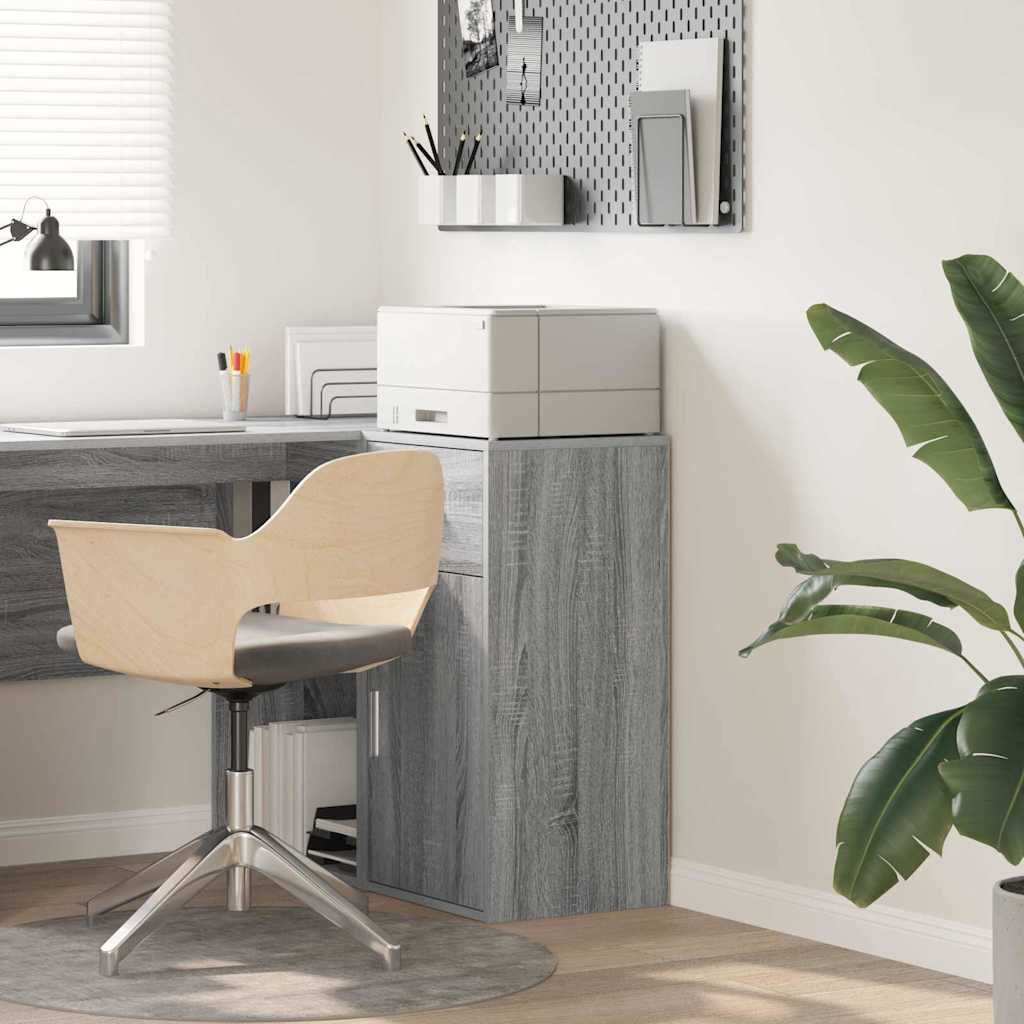 Dressoir met lade Grijs Sonoma 38 x 34 x 75 cm is nu te koop bij PeponiXL, paradijselijk wonen!