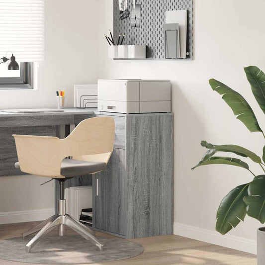 Dressoir met lade Grijs Sonoma 38 x 34 x 75 cm is nu te koop bij PeponiXL, paradijselijk wonen!