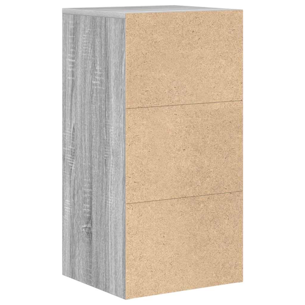 Dressoir met lade Grijs Sonoma 38 x 34 x 75 cm is nu te koop bij PeponiXL, paradijselijk wonen!