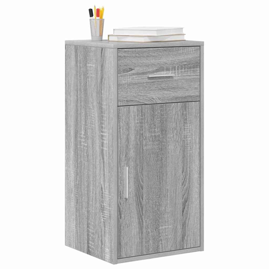 Dressoir met lade Grijs Sonoma 38 x 34 x 75 cm is nu te koop bij PeponiXL, paradijselijk wonen!