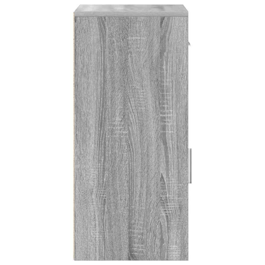 Dressoir met lade Grijs Sonoma 38 x 34 x 75 cm is nu te koop bij PeponiXL, paradijselijk wonen!