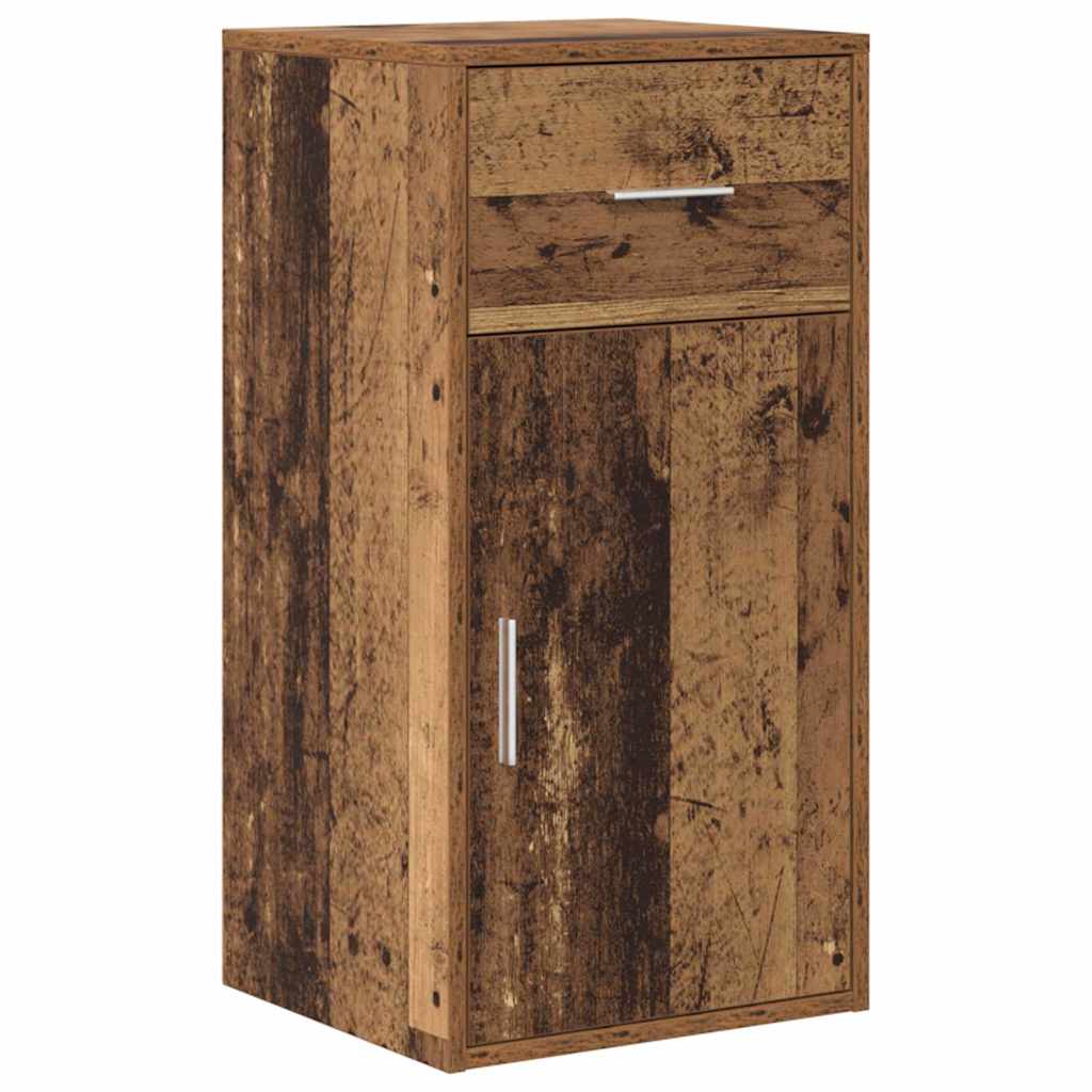 Dressoir met lade Oudhout 38 x 34 x 75 cm is nu te koop bij PeponiXL, paradijselijk wonen!