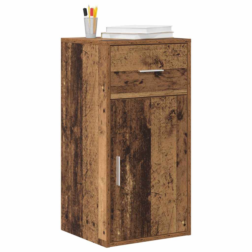 Dressoir met lade Oudhout 38 x 34 x 75 cm is nu te koop bij PeponiXL, paradijselijk wonen!