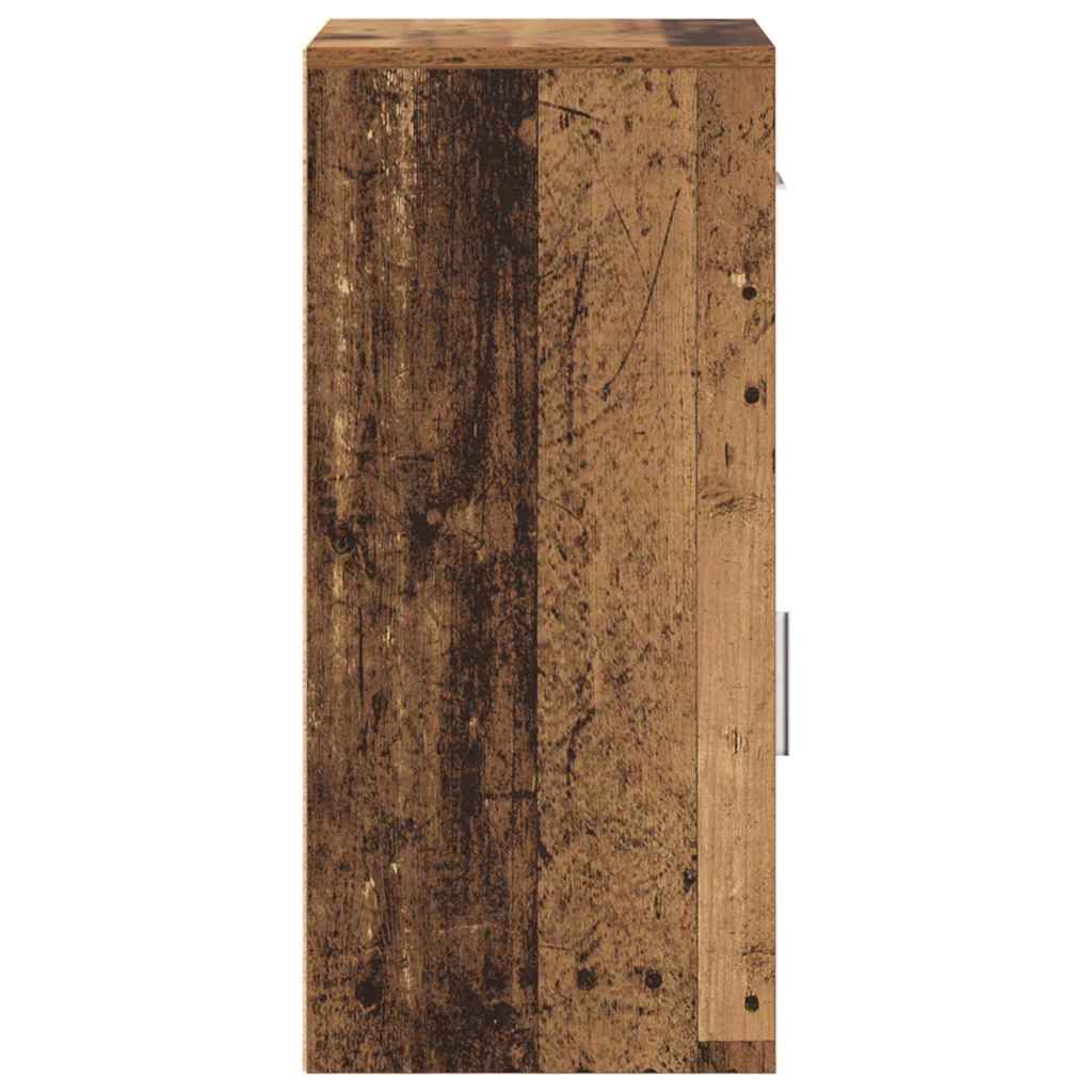 Dressoir met lade Oudhout 38 x 34 x 75 cm is nu te koop bij PeponiXL, paradijselijk wonen!