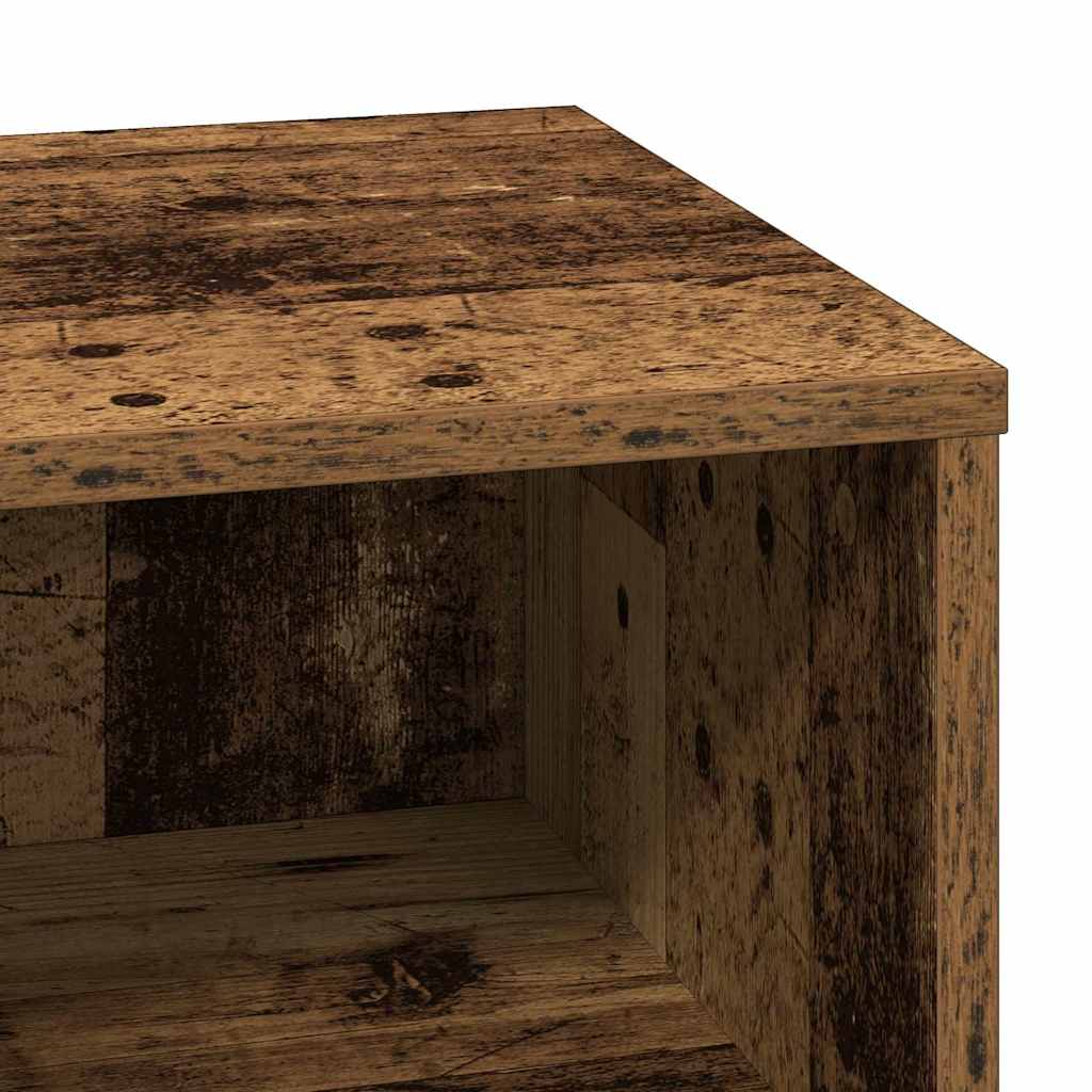 Nachtkastje 2 pcs Oudhout 50 x 34,5 x 50 cm. Bewerkt hout is nu te koop bij PeponiXL, paradijselijk wonen!