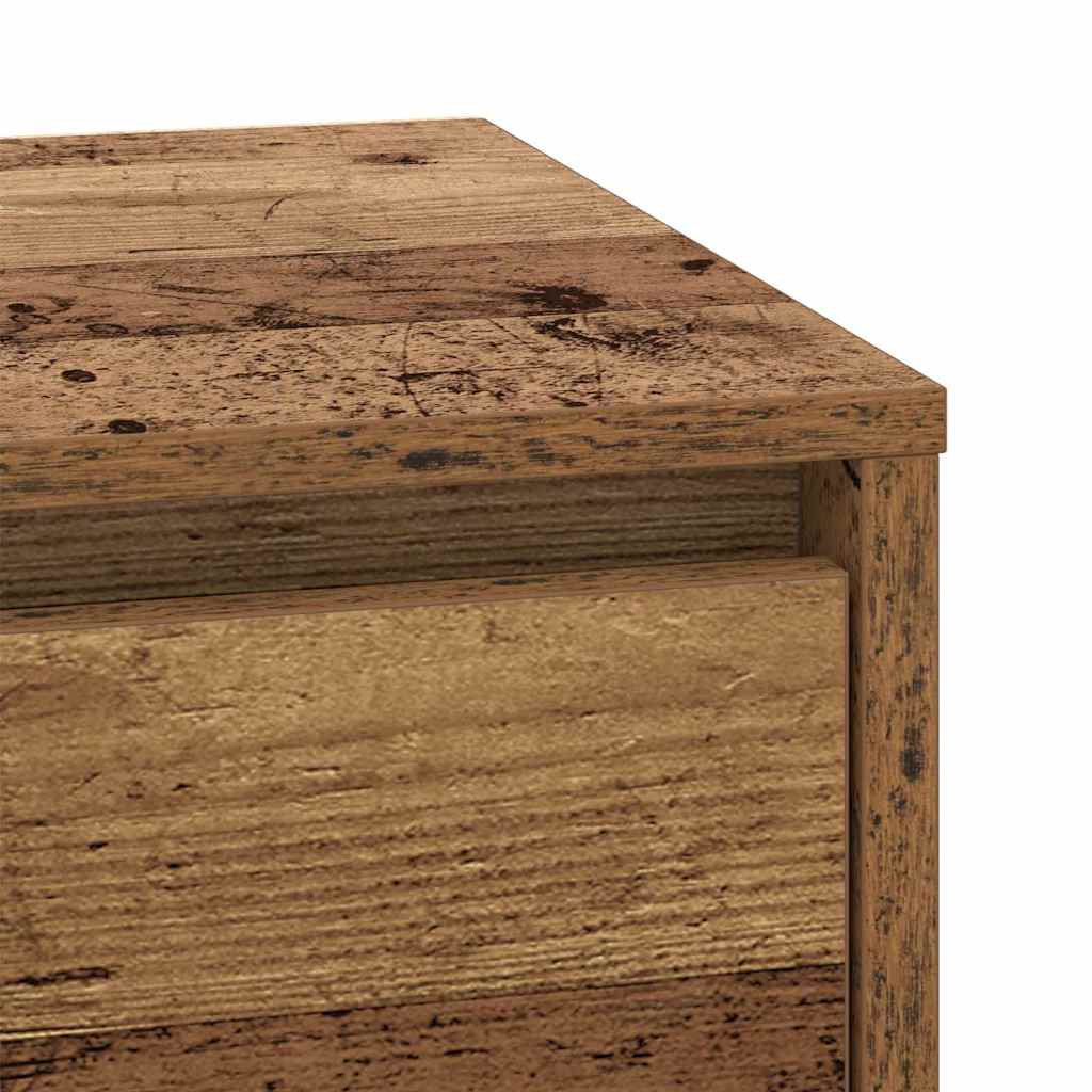 Nachtkastje 2 pcs Oudhout 39 x 34,5 x 50 cm Bewerkt hout is nu te koop bij PeponiXL, paradijselijk wonen!
