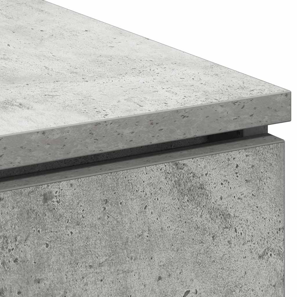 TV-kast Beton Grijs 100 x 38 x 49 cm Bewerkt hout is nu te koop bij PeponiXL, paradijselijk wonen!