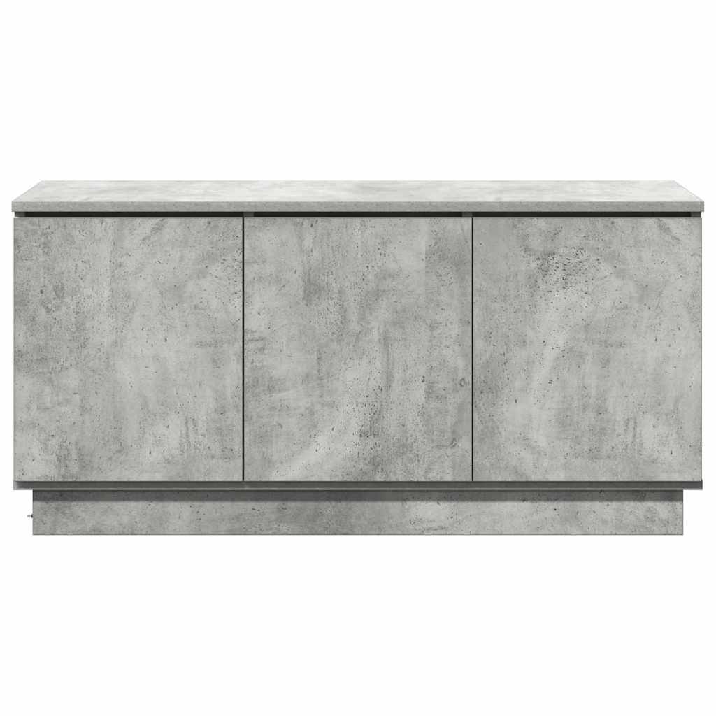 TV-kast Beton Grijs 100 x 38 x 49 cm Bewerkt hout is nu te koop bij PeponiXL, paradijselijk wonen!