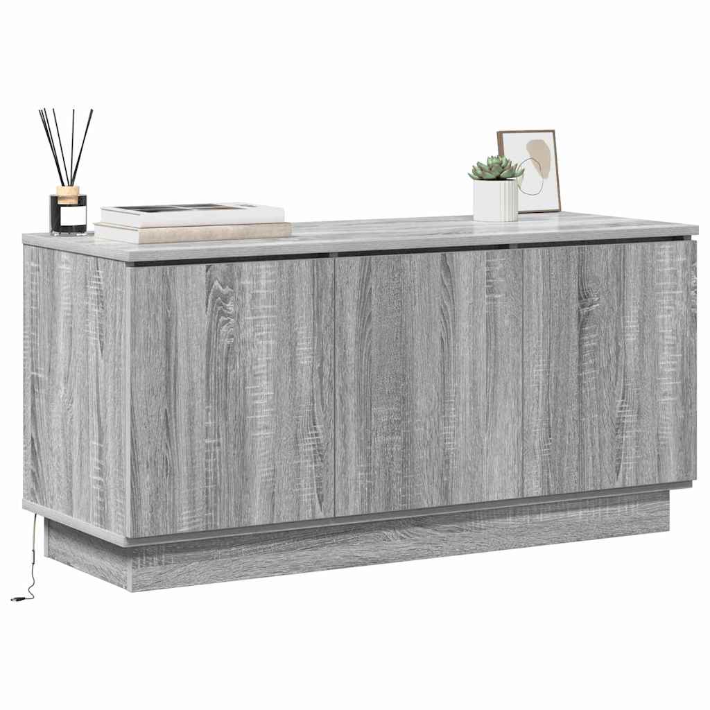 TV-kast Grijs Sonoma 100 x 38 x 49 cm Bewerkt hout is nu te koop bij PeponiXL, paradijselijk wonen!