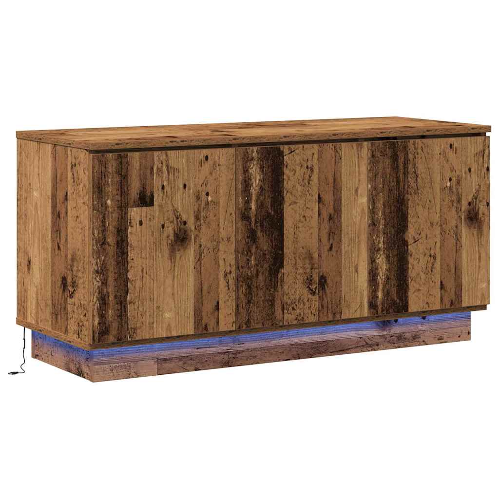 TV-kast Oud Hout 100 x 38 x 49 cm Bewerkt hout is nu te koop bij PeponiXL, paradijselijk wonen!