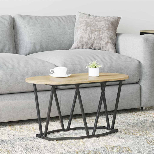 Salontafel Sonoma Eiken 80 x 40 x 40.5 cm is nu te koop bij PeponiXL, paradijselijk wonen!