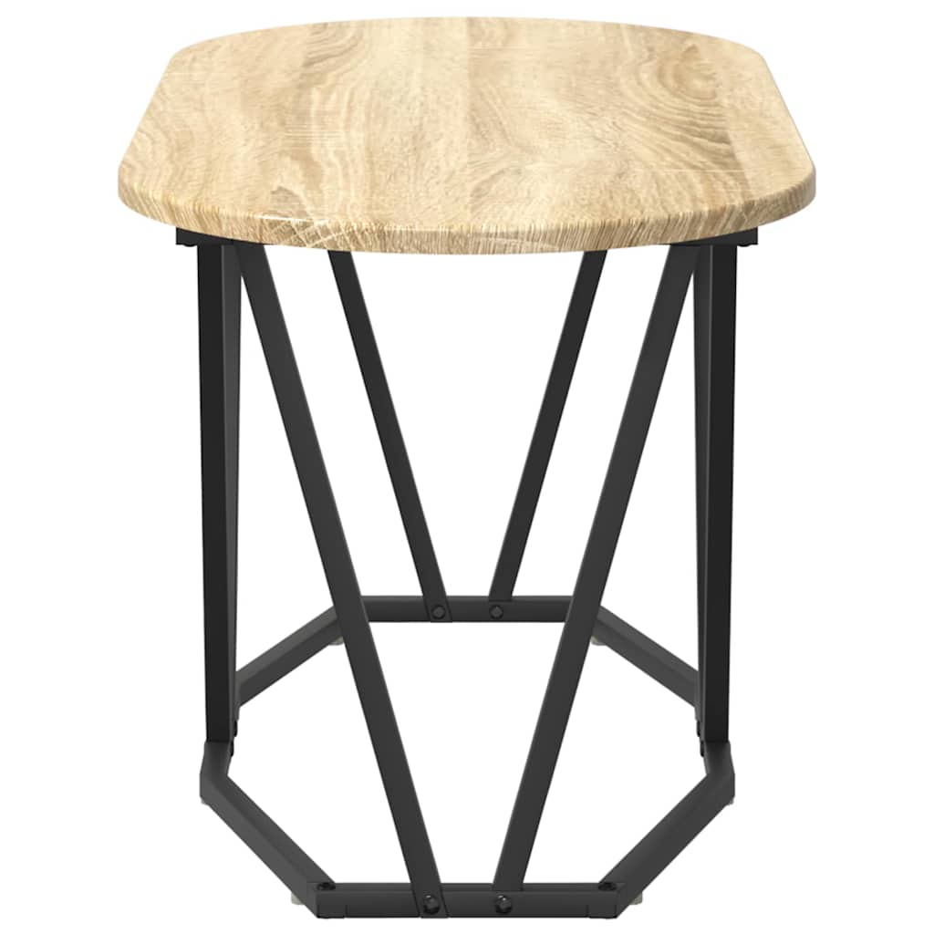 Salontafel Sonoma Eiken 80 x 40 x 40.5 cm is nu te koop bij PeponiXL, paradijselijk wonen!