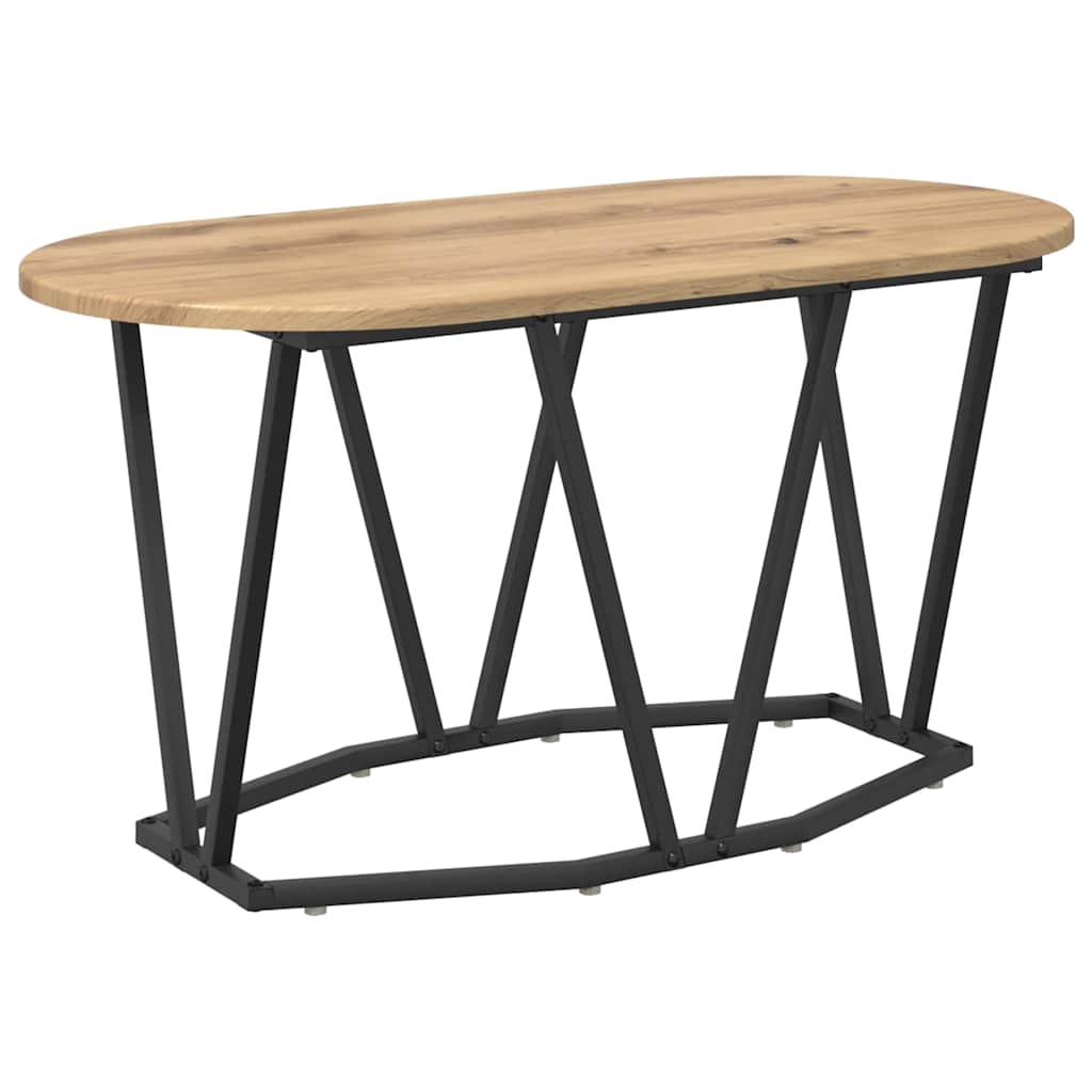 Salontafel Artisan Eiken 80 x 40 x 40.5 cm is nu te koop bij PeponiXL, paradijselijk wonen!
