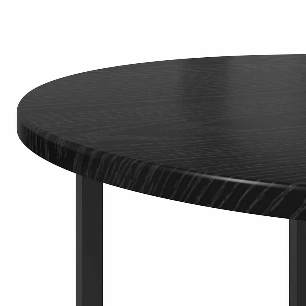 Bijzettafelset 2 pcs Zwart Eiken is nu te koop bij PeponiXL, paradijselijk wonen!