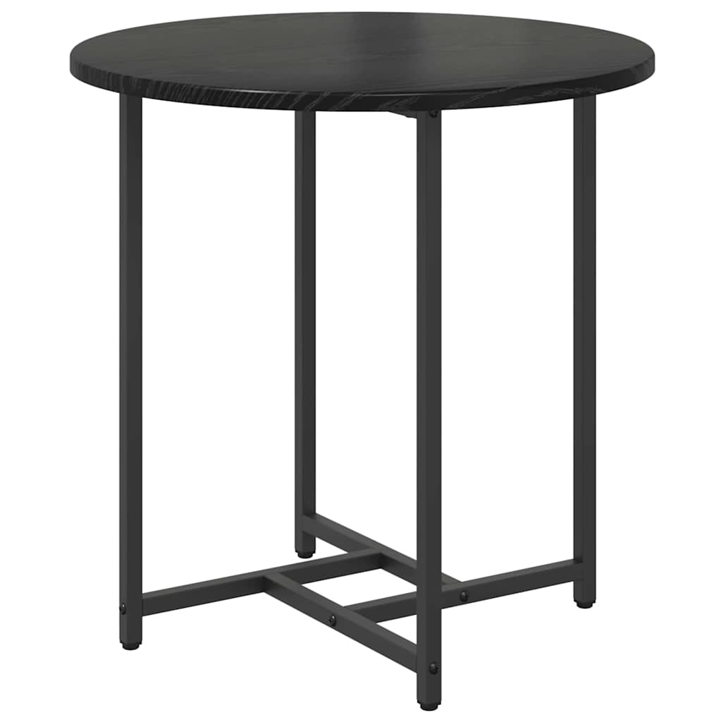 Bijzettafelset 2 pcs Zwart Eiken is nu te koop bij PeponiXL, paradijselijk wonen!