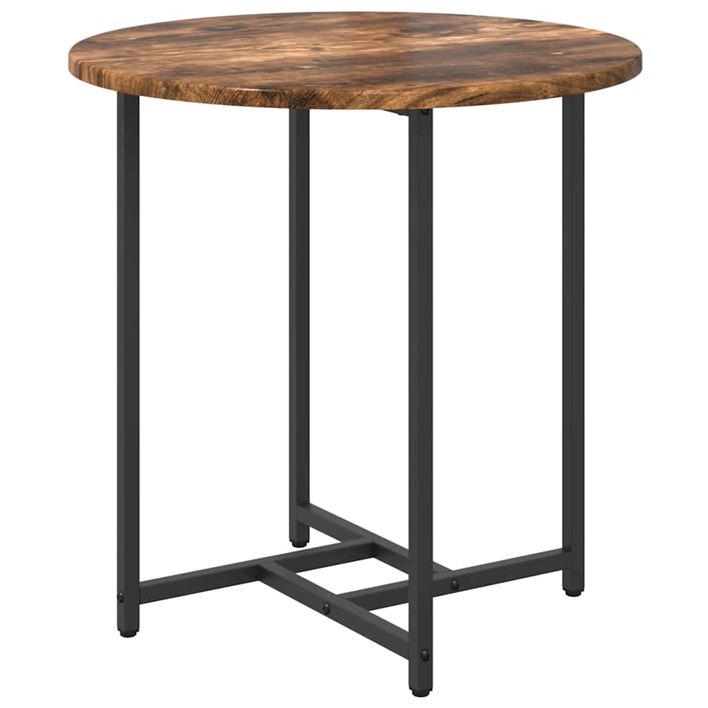 Bijzettafelset 2 pcs Gerookt Eiken en Zwart is nu te koop bij PeponiXL, paradijselijk wonen!