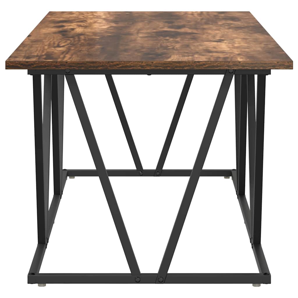 Salontafel Gerookt eiken 100 x 50 x 40 cm is nu te koop bij PeponiXL, paradijselijk wonen!