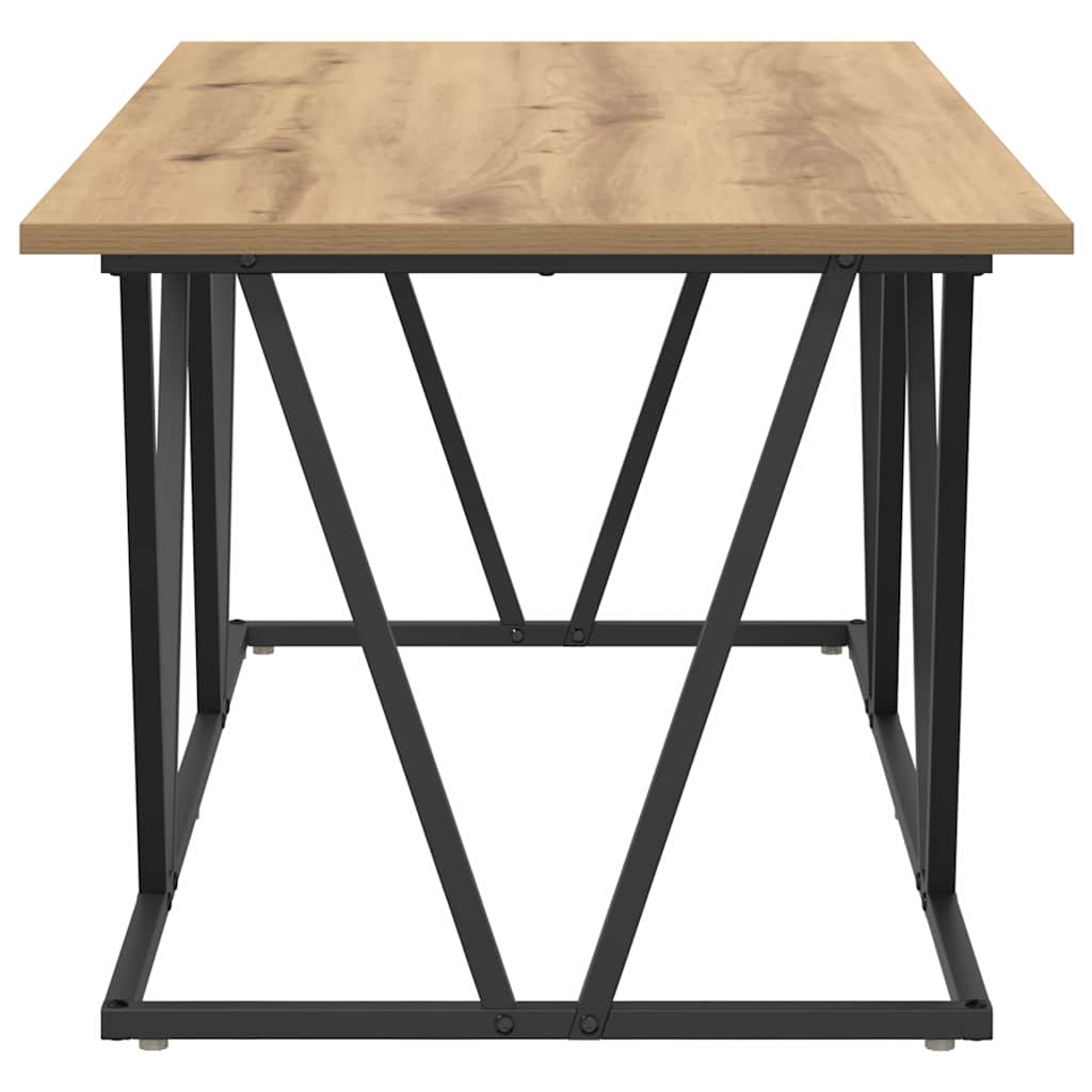 Salontafel Artisan Eiken 100 x 50 x 40 cm is nu te koop bij PeponiXL, paradijselijk wonen!