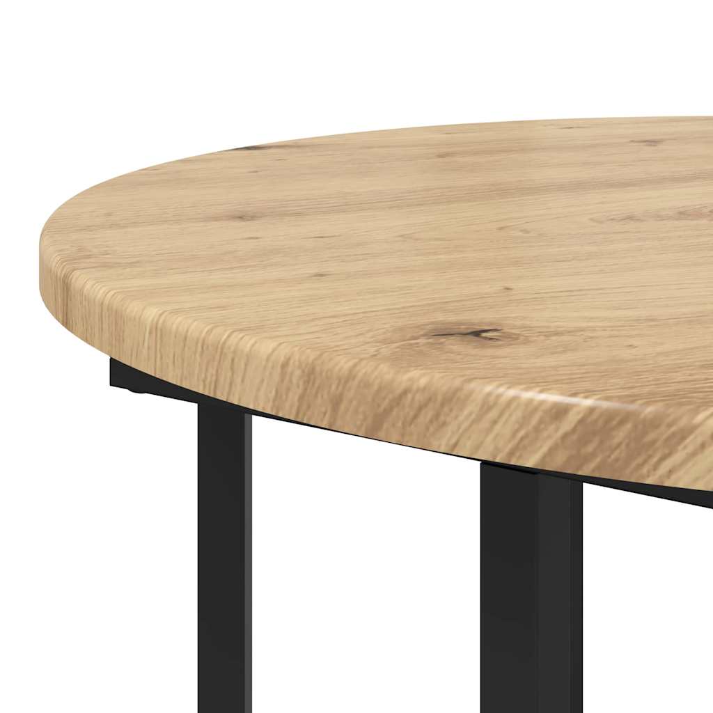 Bijzettafelset met plank 2 pcs Bruin is nu te koop bij PeponiXL, paradijselijk wonen!