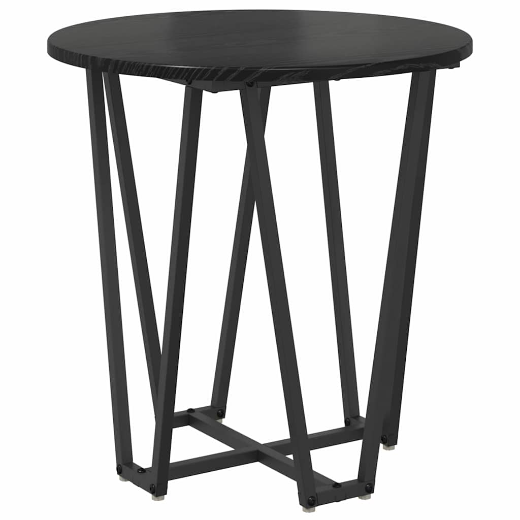 Bijzettafelset 2 pcs Zwart Eiken is nu te koop bij PeponiXL, paradijselijk wonen!