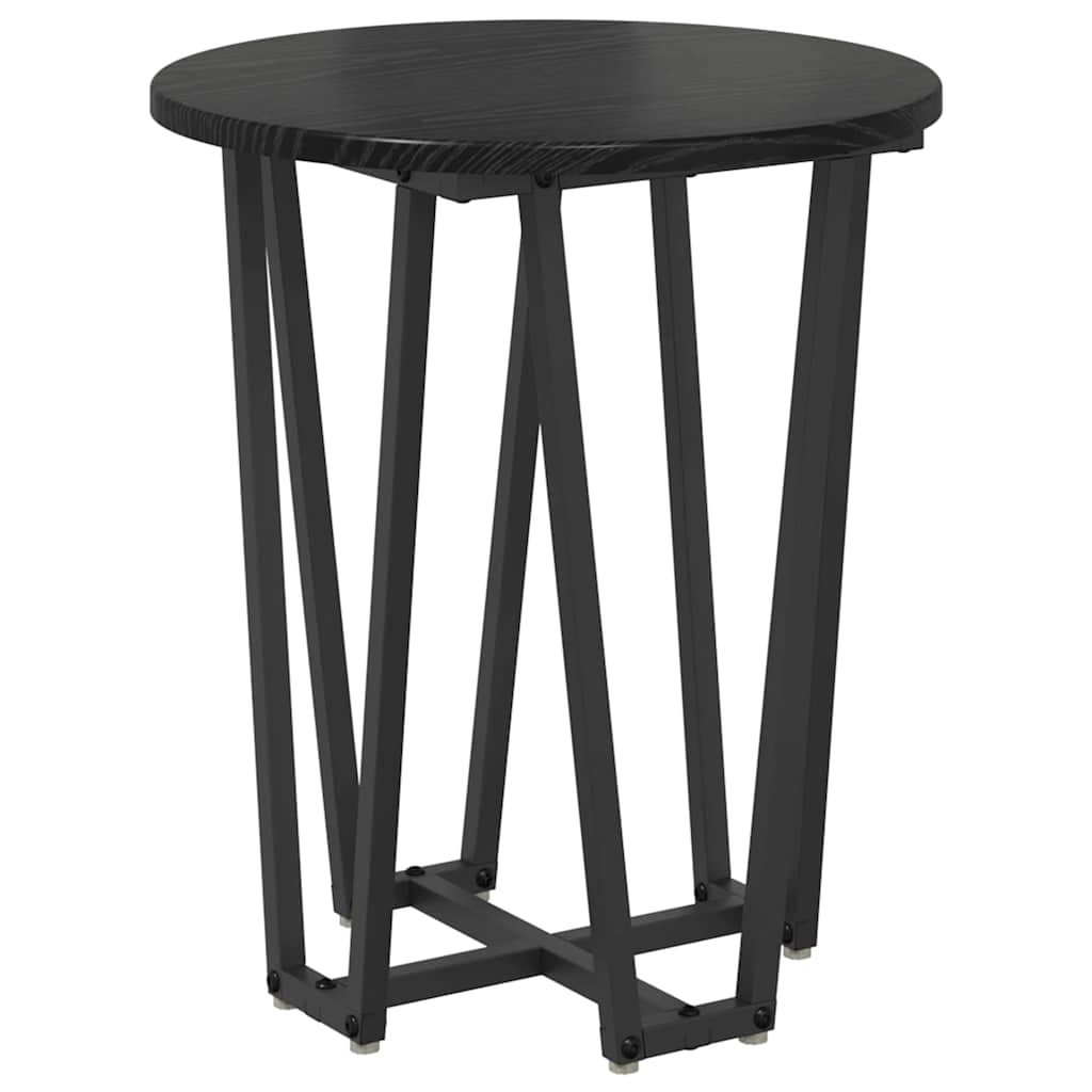 Bijzettafelset 2 pcs Zwart Eiken is nu te koop bij PeponiXL, paradijselijk wonen!