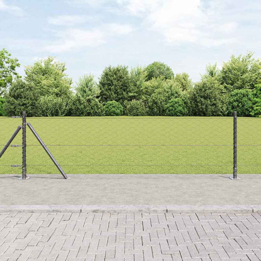 Afrasteringspaal Grijs is nu te koop bij PeponiXL, paradijselijk wonen!
