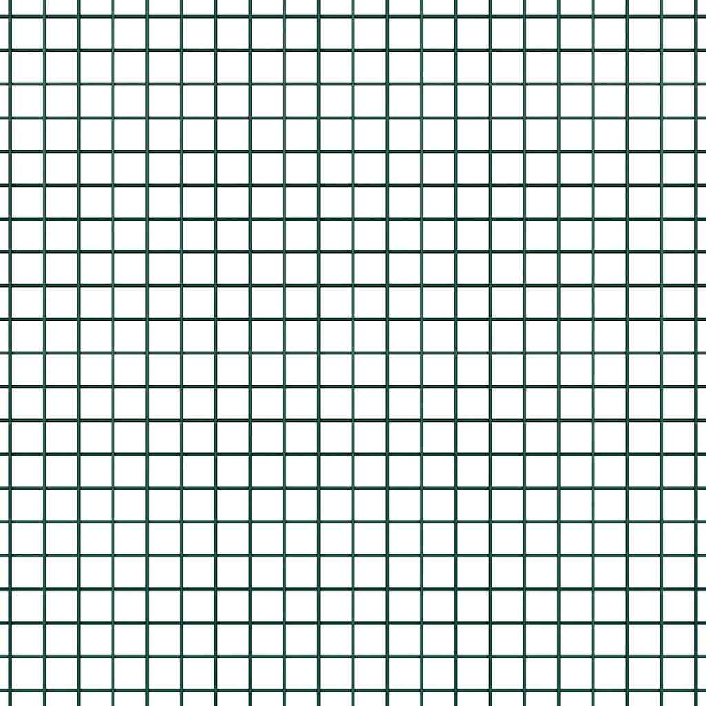 Afrasteringspaal Groen 10 x 0,5 m (12 x 12 mm mesh) Staal is nu te koop bij PeponiXL, paradijselijk wonen!