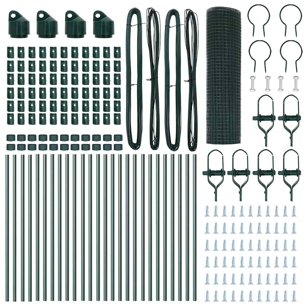 Afrasteringspaal Groen 50 x 0,6 m (16 x 16 mm gaas) is nu te koop bij PeponiXL, paradijselijk wonen!