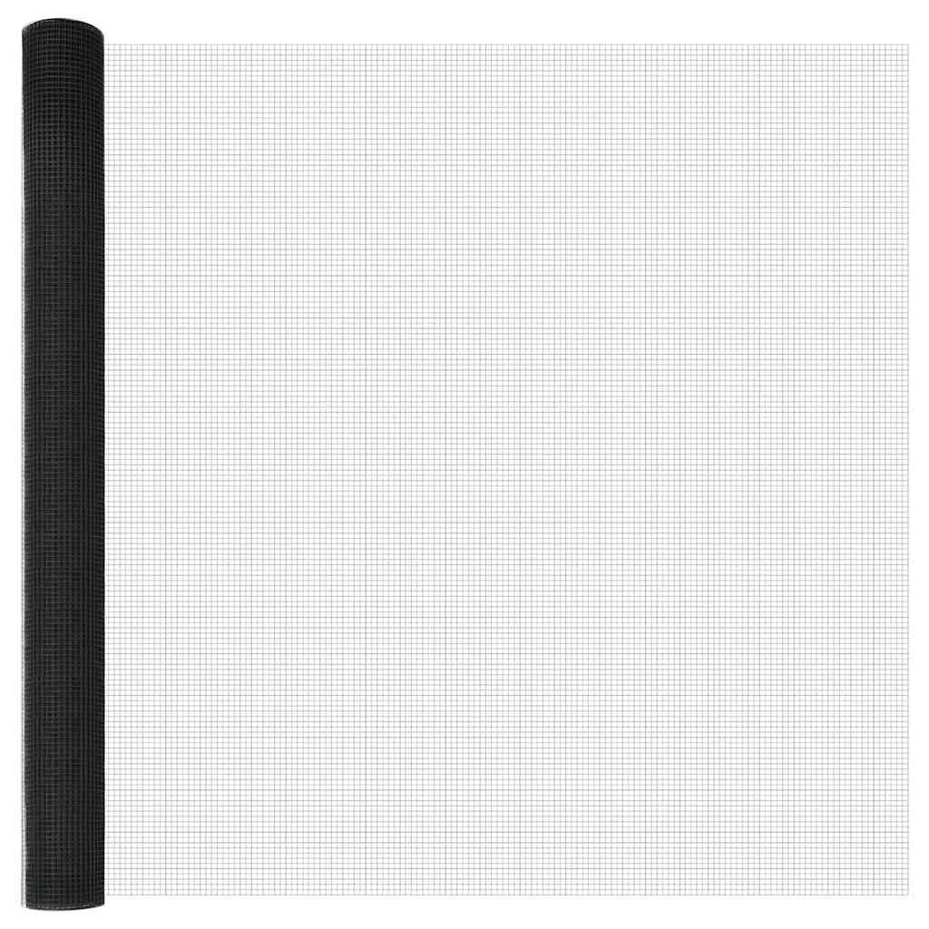 Afrasteringspaal Grijs 50 x 1,5 m (16 x 16 mm gaas) is nu te koop bij PeponiXL, paradijselijk wonen!