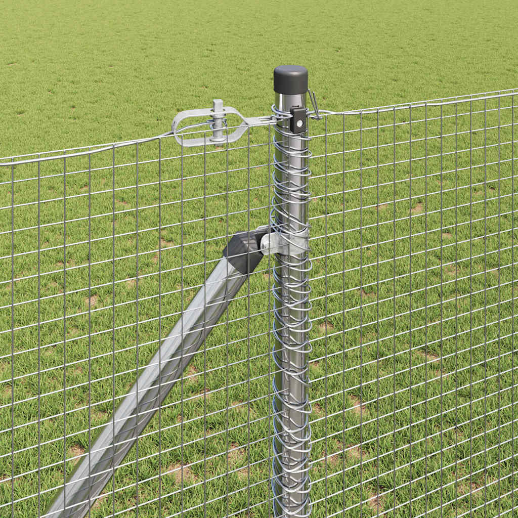 Afrasteringspaal Zilverkleurig is nu te koop bij PeponiXL, paradijselijk wonen!