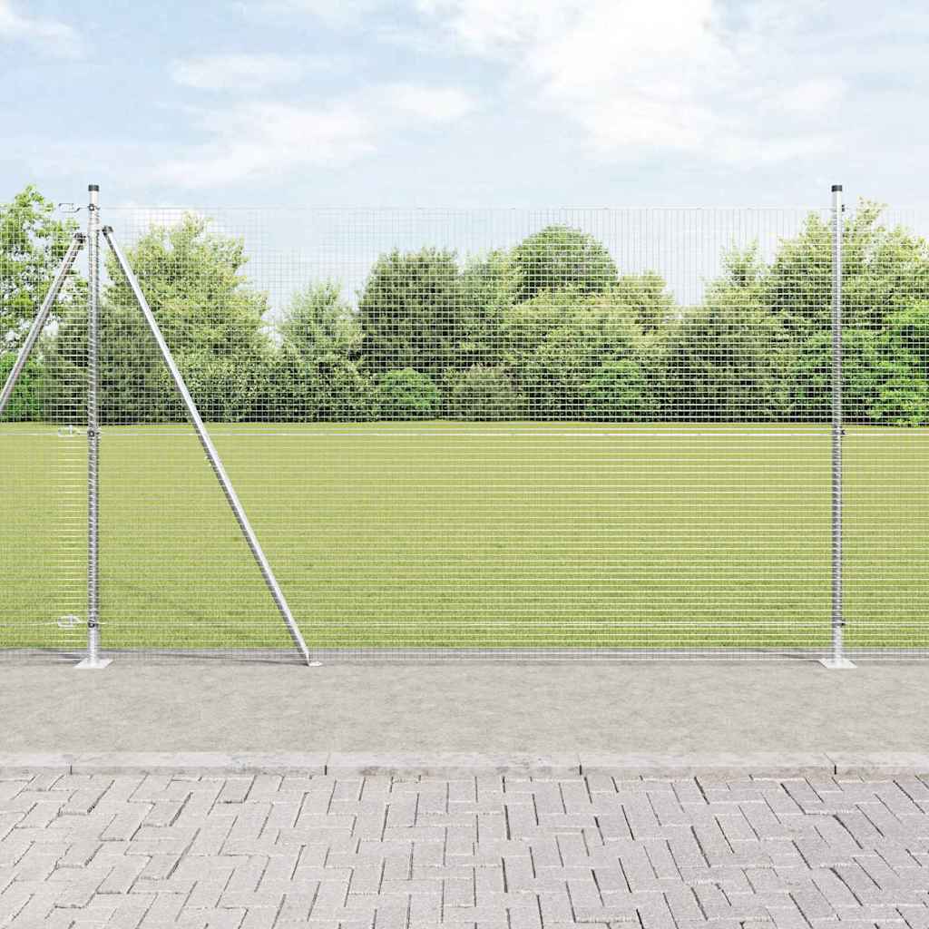 Afrasteringspaal Zilverkleurig is nu te koop bij PeponiXL, paradijselijk wonen!