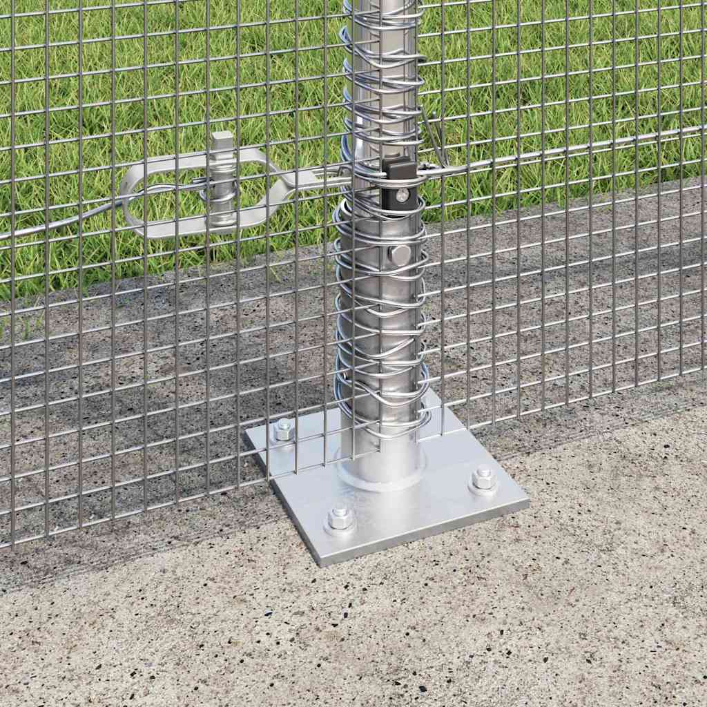 Afrasteringspaal Zilverkleurig is nu te koop bij PeponiXL, paradijselijk wonen!