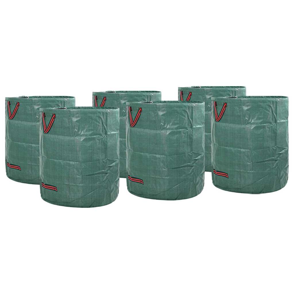 Tuinafvalzakken 12 pcs Groen 45 x 45 x 76 cm Polypropyleen is nu te koop bij PeponiXL, paradijselijk wonen!