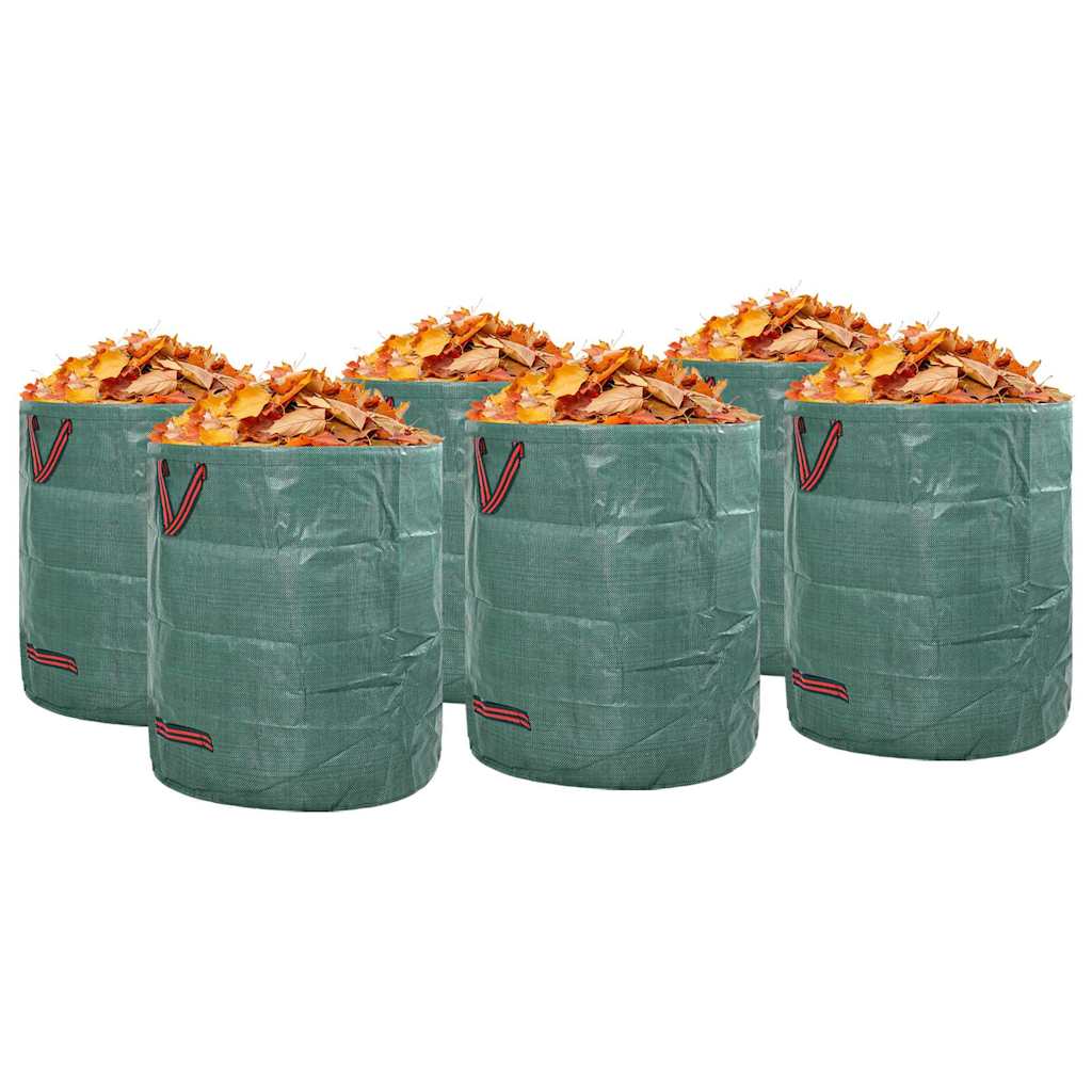Tuinafvalzakken 12 pcs Groen 45 x 45 x 76 cm Polypropyleen is nu te koop bij PeponiXL, paradijselijk wonen!