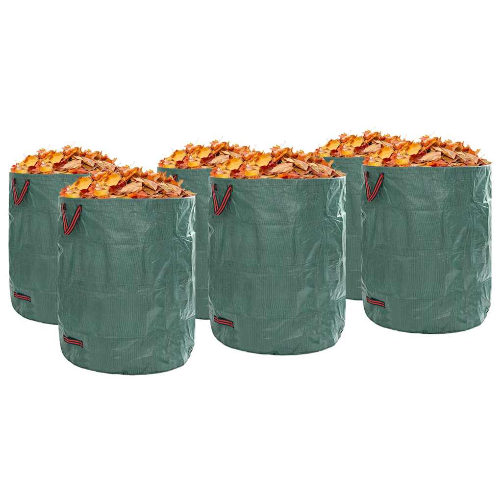 Tuinafvalzakken 12 pcs Groen 79 x 79 x 99,5 cm Polypropyleen is nu te koop bij PeponiXL, paradijselijk wonen!