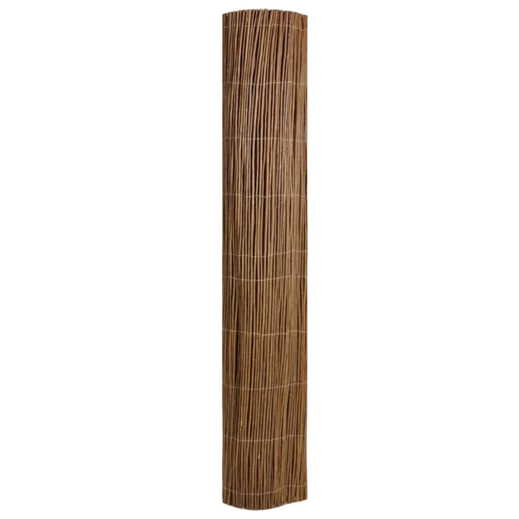 Wilgen Schutting Naturel 180 x 500 cm Wilg is nu te koop bij PeponiXL, paradijselijk wonen!
