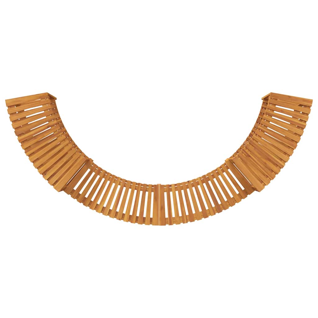 Hottub Omgeving Half-Rond Bruin 252 x 112 x 55,5 cm is nu te koop bij PeponiXL, paradijselijk wonen!