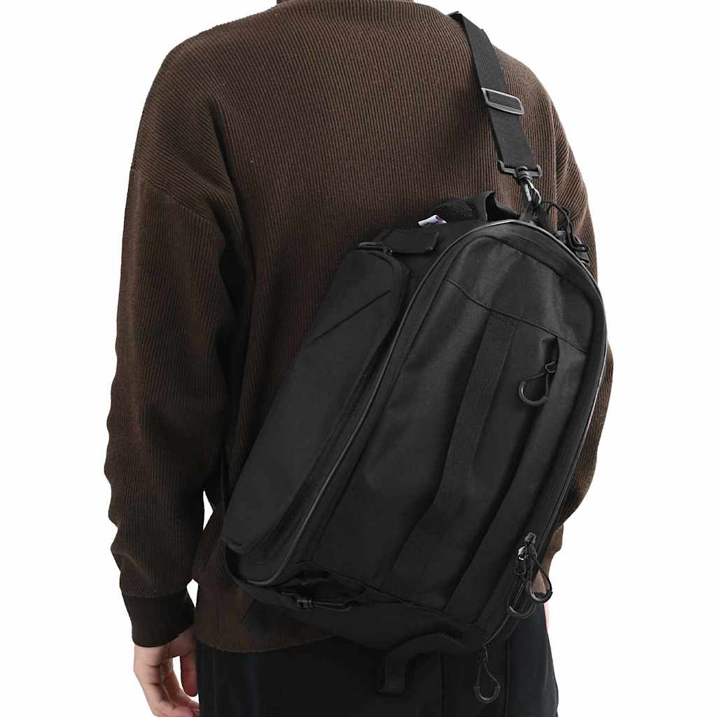 Fietstas Zwart 38 x 21 x 16 cm Polyester is nu te koop bij PeponiXL, paradijselijk wonen!