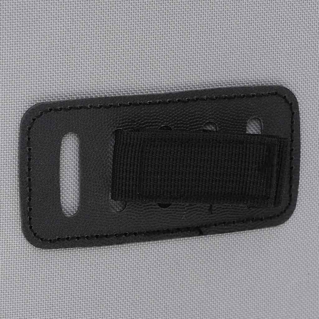 Fietstas Grijs 31 x 13 x 58 cm Polyester is nu te koop bij PeponiXL, paradijselijk wonen!