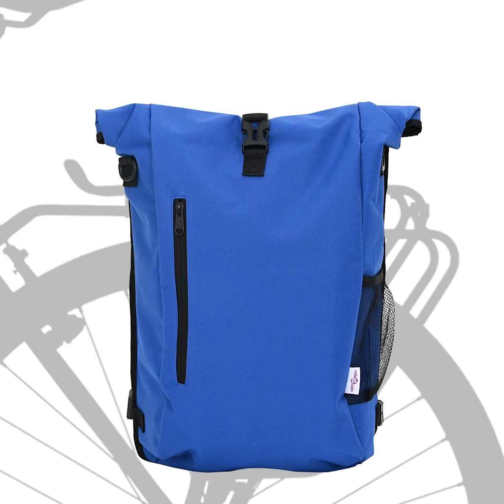 Fietstas Blauw 31 x 13 x 58 cm Polyester is nu te koop bij PeponiXL, paradijselijk wonen!